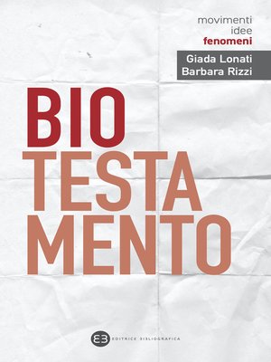 cover image of Biotestamento
